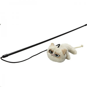 Grumpy Cat Wand Cat Toy Rosewood 42x7x4cm