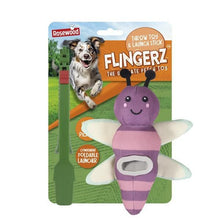 Load image into Gallery viewer, NEW!  Flingerz Folding Launcher and Toy Set  - Toy 21cm/Launcher 31cm when folded
