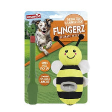Load image into Gallery viewer, NEW!  Flingerz Folding Launcher and Toy Set  - Toy 21cm/Launcher 31cm when folded
