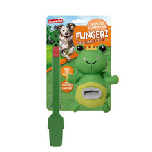 Load image into Gallery viewer, NEW!  Flingerz Folding Launcher and Toy Set  - Toy 21cm/Launcher 31cm when folded
