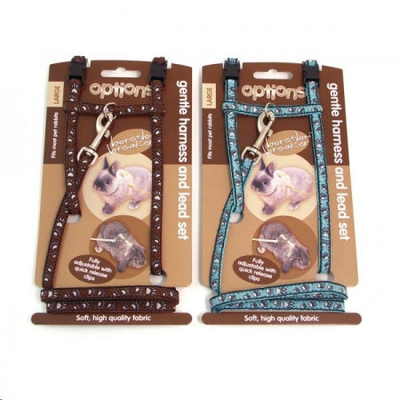 SMALL ANIMALS Harness & Lead - Small 18x11x1cm or Large 24x13x1cm