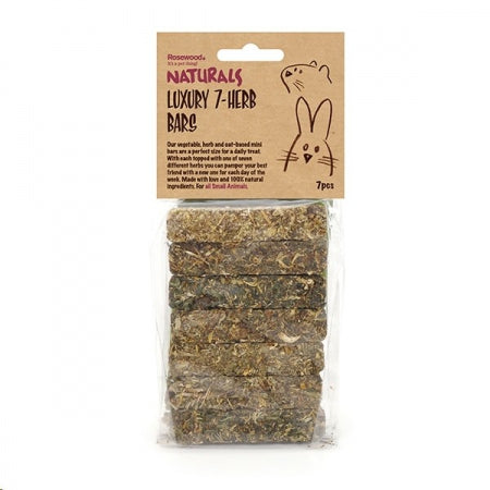 SMALL ANIMALS Luxury 7-Herb Bars (7 piece) 80g