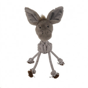Festive Donkey Rope Christmas 2023 Dog Toy 22 x 40 cm