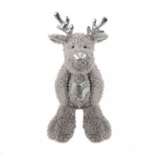 Load image into Gallery viewer, Maxi Festive Flattie Christmas Reindeer Dog Toy (23 x 50cm)

