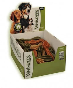 Whimzees Toothbrush, Box of 30 Dental Treats (Large)