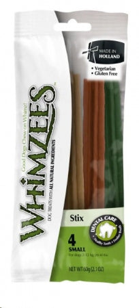 Whimzees STIX small 4pc Assortment Flow Pack