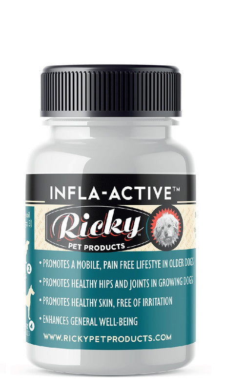 RICKY Litchfield Dog Infla-Active Capsules - 60's or 90's