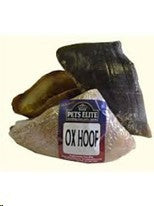 PETS ELITE  Hooves Cow/Ox Trimmed - One Hoof