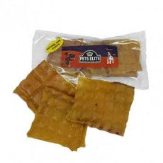 PETS ELITE Treat Natural Hide Chips - 30g (one chip), 225g, 450g or 1kg