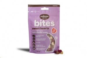 PROBONO Treats Semi-Moist Sweet Hearts 120g & 500g Tub