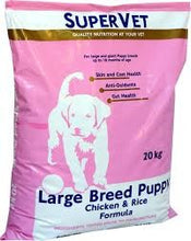 Load image into Gallery viewer, Supervet Puppy Maintenance Dog Food &amp; Supervet Large Breed Puppy Maintenance Dog Food
