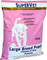 Supervet Puppy Maintenance Dog Food & Supervet Large Breed Puppy Maintenance Dog Food