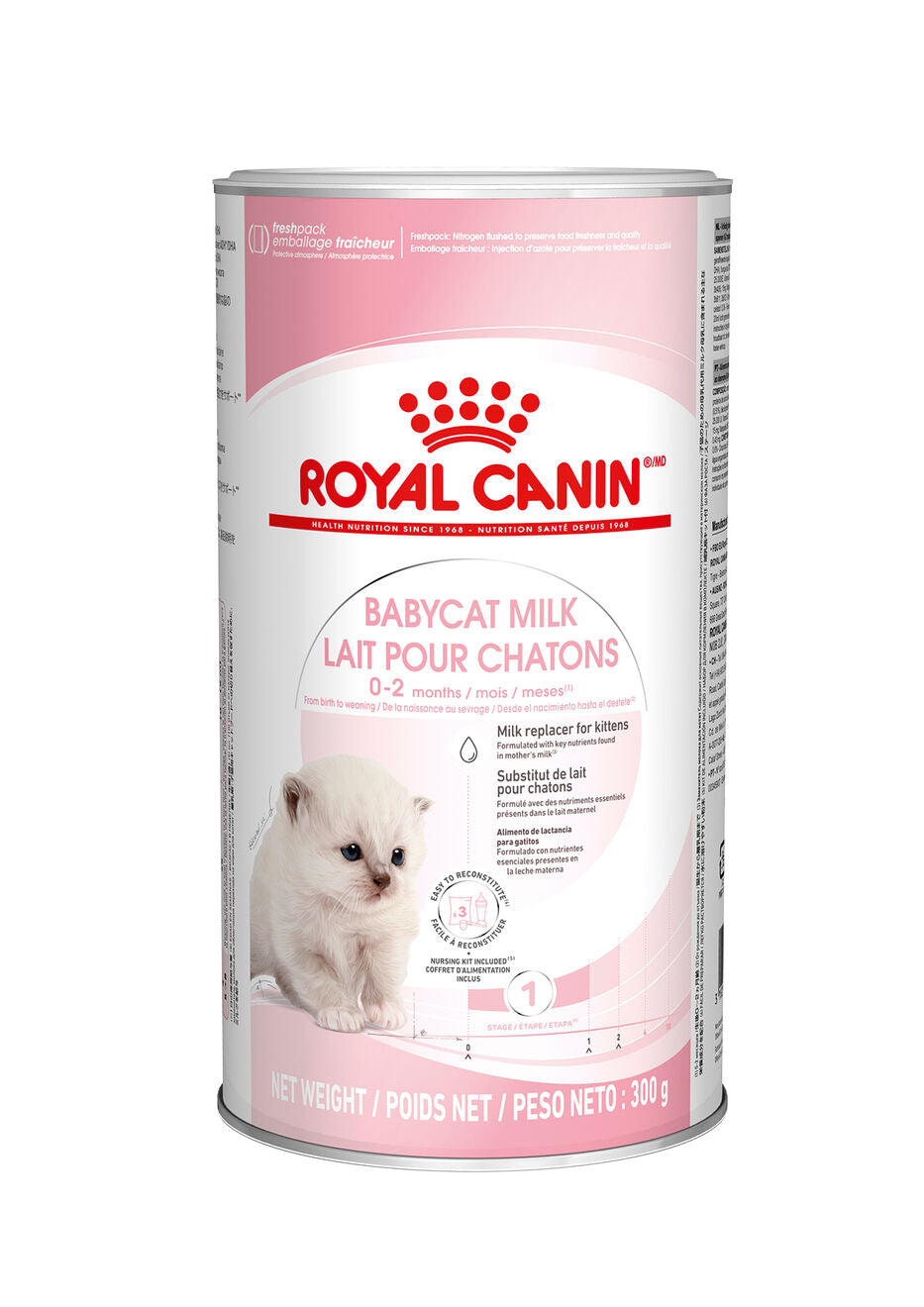 ROYAL CANIN Babycat Milk - Stage 0 to 2 Months - 300g