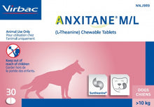 Load image into Gallery viewer, Virbac Anxitane Calming Chewable Tablets for Dogs

