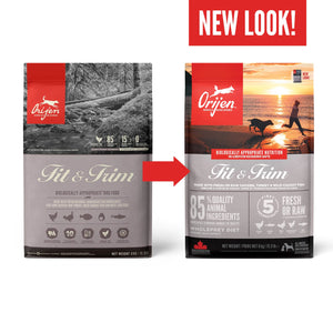 ORIJEN DOG FOOD:  Fit & Trim Dog Food - Biologically Appropriate