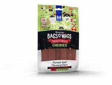 Load image into Gallery viewer, BEEF BARS: Bags O&#39; Wags Montego Treats Chewies  - 120g or 500g
