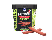 Load image into Gallery viewer, BEEF BARS: Bags O&#39; Wags Montego Treats Chewies  - 120g or 500g
