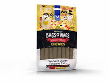 Load image into Gallery viewer, CHICKEN STICKS:  Bags O&#39; Wags Montego Treats Chewies - 120g or 500g
