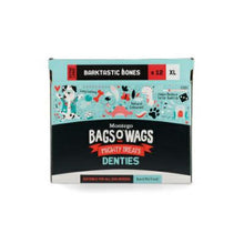 Load image into Gallery viewer, DENTIES Bones Bags O&#39; Wags Treats Montego: X-Large - 1 x Box of 12 pieces
