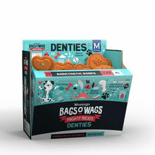 Load image into Gallery viewer, DENTIES Bones Bags O&#39; Wags Treats Montego: X-Large - 1 x Box of 12 pieces

