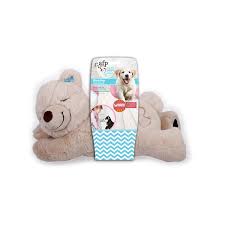 Warm Bear Plush Comfort Dog  - All for Paws - With Removable Microwave Bag