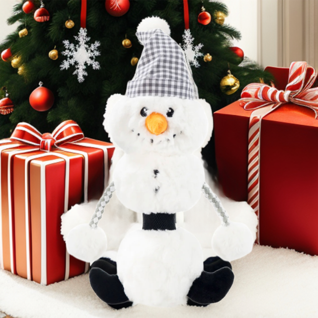 Snoop Snowman Plush Dog Toy (35 x 31 cm)
