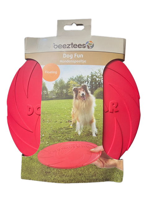 Beeztees Red Dog Frisbee (22cm)