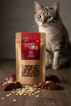 Load image into Gallery viewer, Treatz for Cats Liver cat treats 80g lifestyle shot

