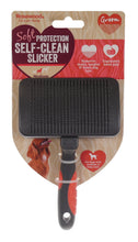 Load image into Gallery viewer, Rosewood Self-Cleaning Slicker Brush - Small
