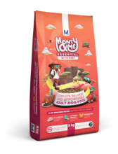 Load image into Gallery viewer, MONTY &amp; ME: ESSENTIAL ALL BREED ADULT DOG FOOD (Beef Recipe) 2kg, 8kg or 20kg
