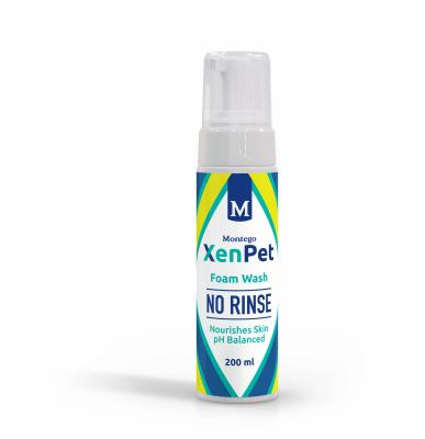 Xenpet NO RINSE Foam Wash for Dogs - 200ml