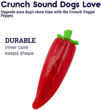 Load image into Gallery viewer, Crunch Veggies Pepper Dog Toy - Medium
