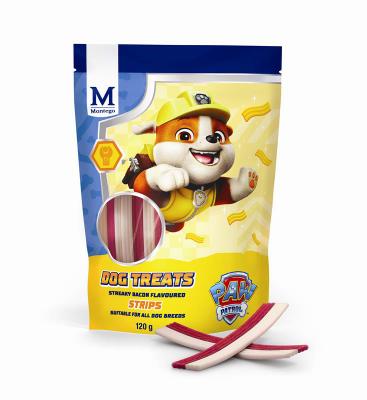 Montego PAW PATROL Streaky Bacon Flavour Strips Dog Treats - 120g