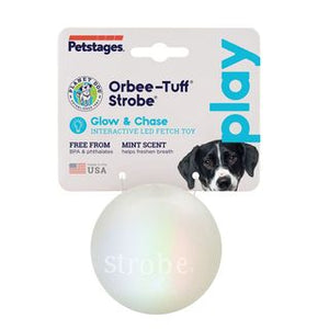 NEW - Planet Dog Orbee-Tuff Strobe Ball Glo