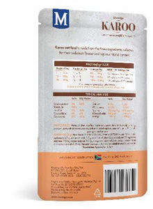 MONTEGO KAROO Wet Adult Dog Food - Chicken & Butternut - 8 x 150g Pouches