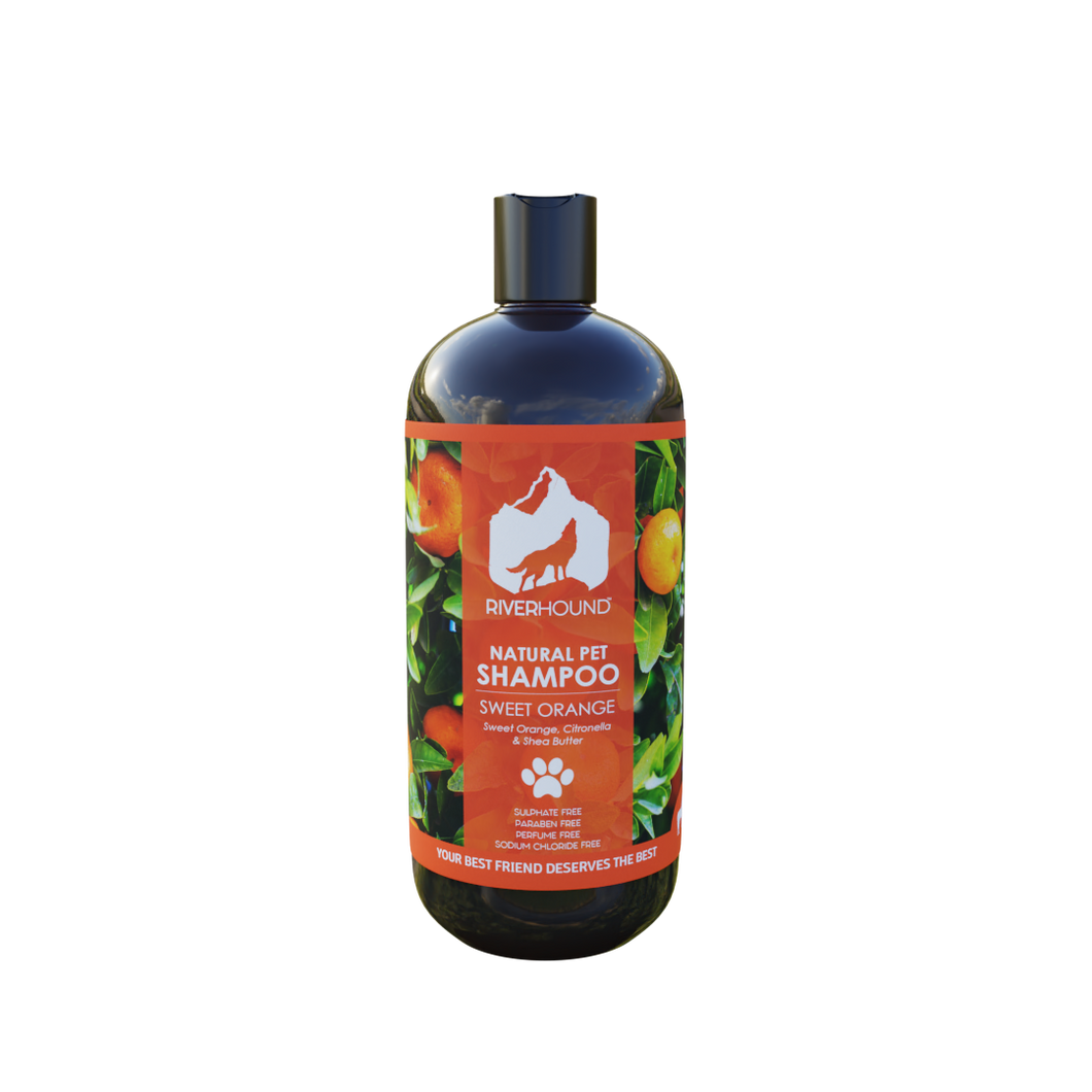 RiverHound Sweet Orange Dog and Cat Shampoo - 500ml