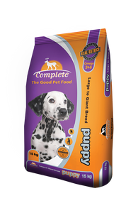 Complete Puppy Large to Giant Breed Ostrich Dog Food
