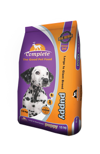Complete Puppy Large to Giant Breed Ostrich Dog Food 10kg & 20kg