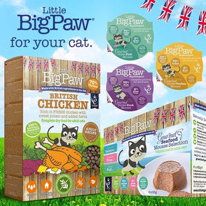 Little Big Paw British Chicken Complete Dry Food For Adult Cats - 1,5kg