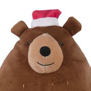 Load image into Gallery viewer, Festive Giggling Bear Dog Toy
