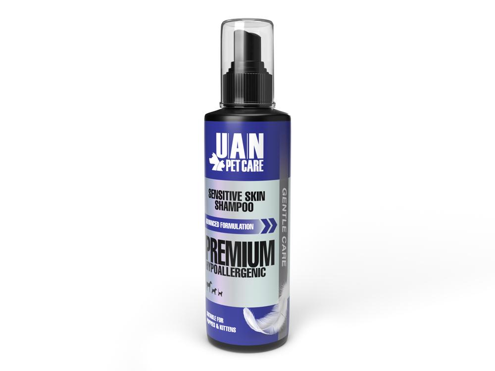 UAN Hypoallergenic Shampoo for Sensitive Skin 250ml