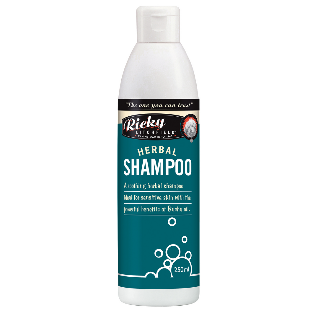 RICKY Litchfield Dog Herbal Shampoo - 250ml or 1L