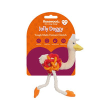 Load image into Gallery viewer, Jolly Doggy Play-Plus Ostrich Dog Toy
