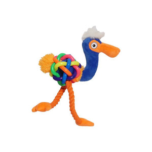Jolly Doggy Play-Plus Flamingo Dog Toy - Small or Large