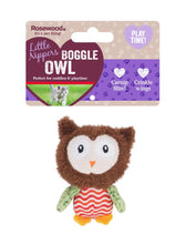 Load image into Gallery viewer, Little Nippers Bogle Owl Cat Toy - 9cm
