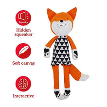Load image into Gallery viewer, Chubleez Fox Comfort Dog Toy (42cm) with a Hidden Squeaker
