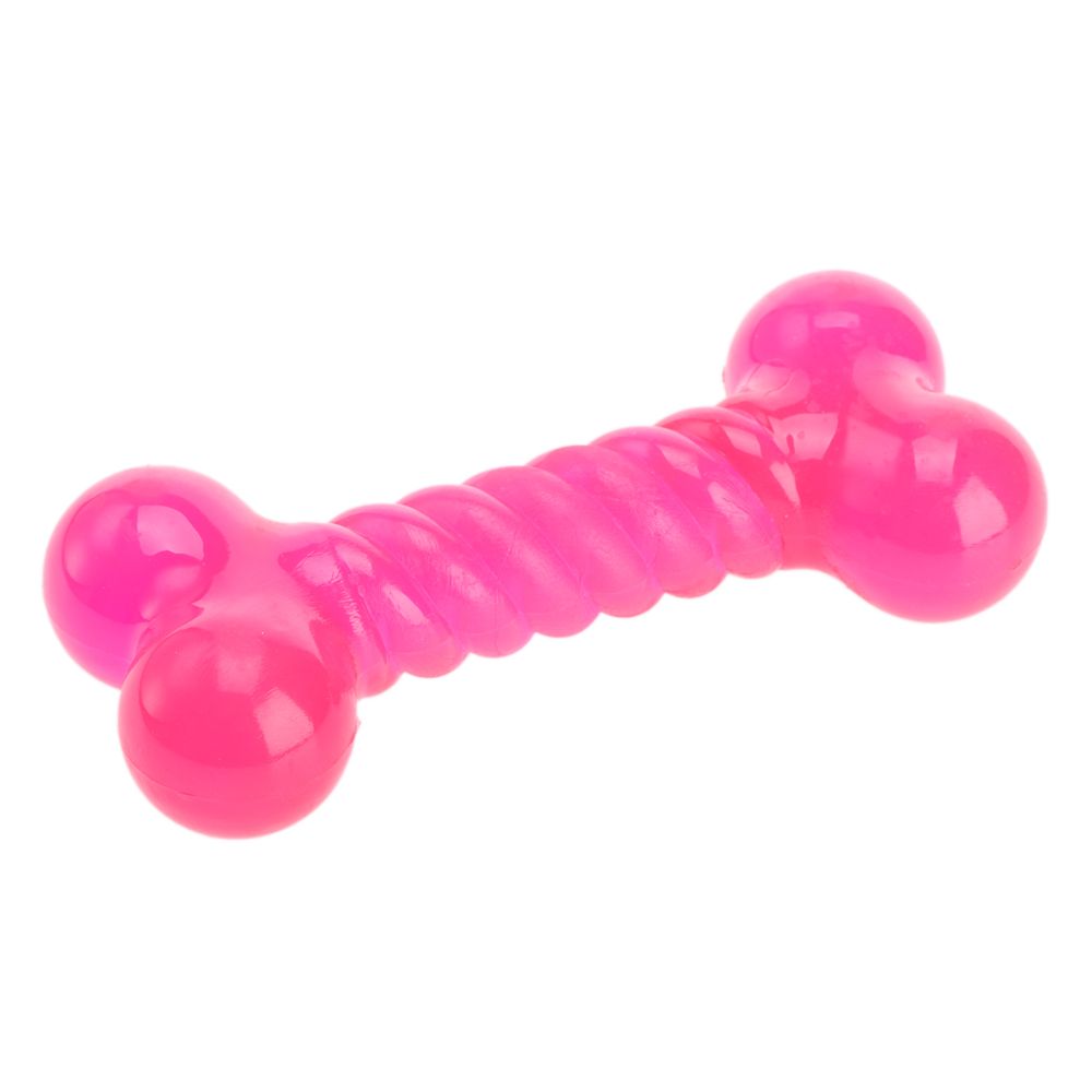 BioSafe™ Puppy Toy Bone Pink or Blue - 12cm