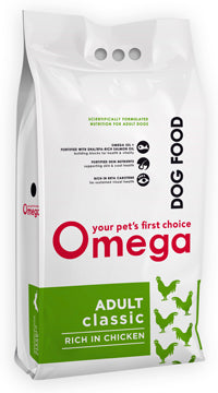 Omega Pet Foods Adult Classic Rich in CHICKEN 8kg & 20kg