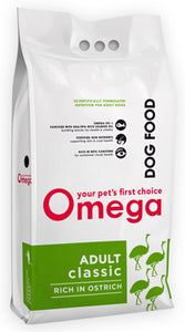 Omega Pet Foods Adult Classic Rich in OSTRICH 8kg & 20kg