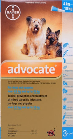 Advocate Spoton Flea Treatment for Dogs and Cats - 3 Pips – Bizzibabs ...